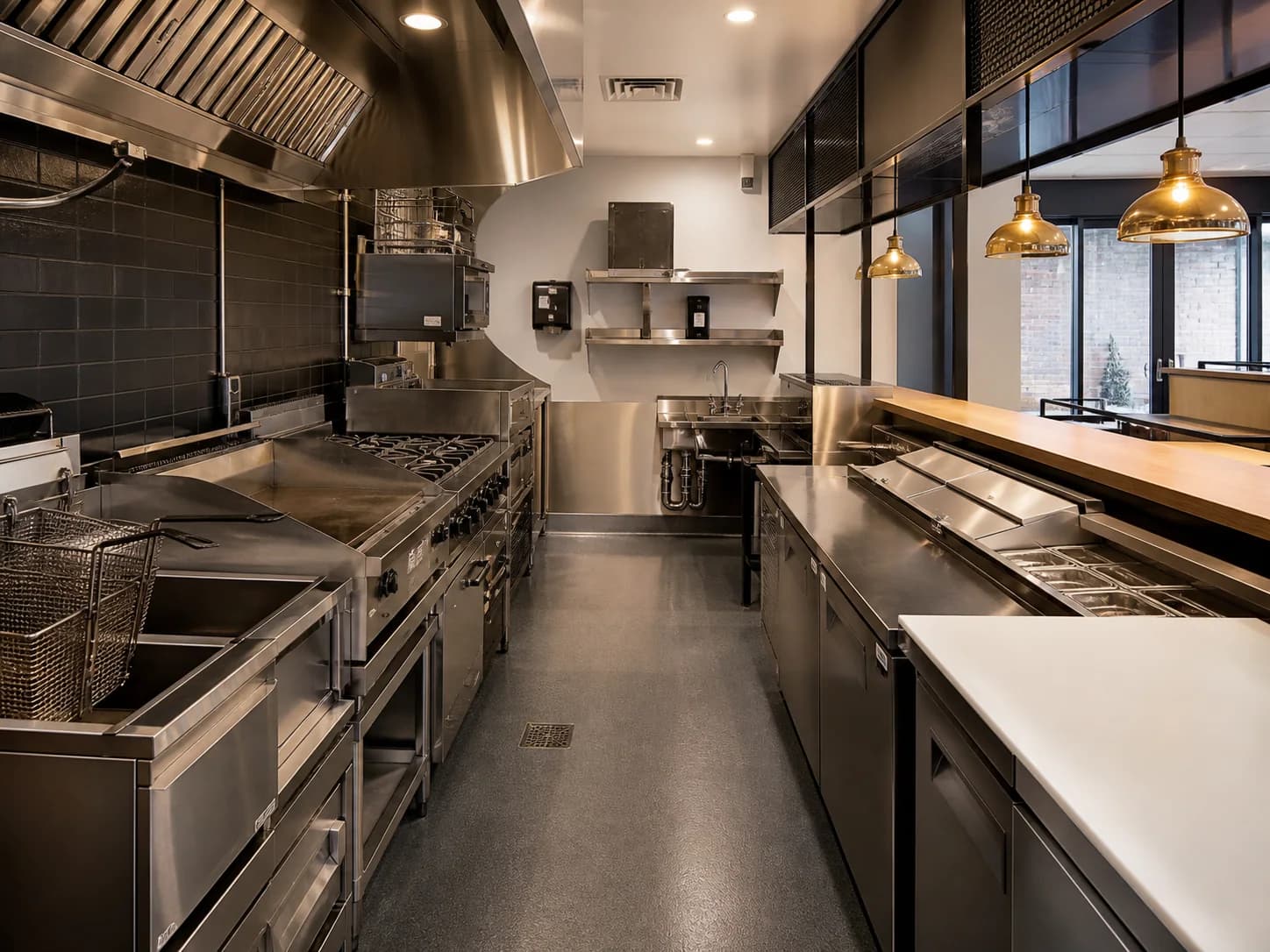 Restaurant Rollout Prototype reference commercial kitchen project