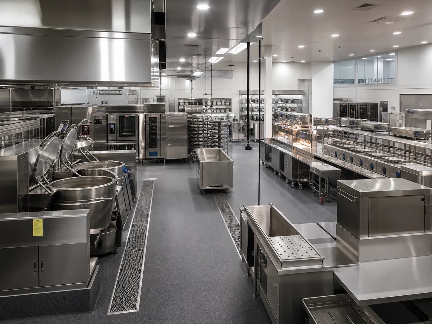 Catering Production Kitchen reference commercial kitchen project