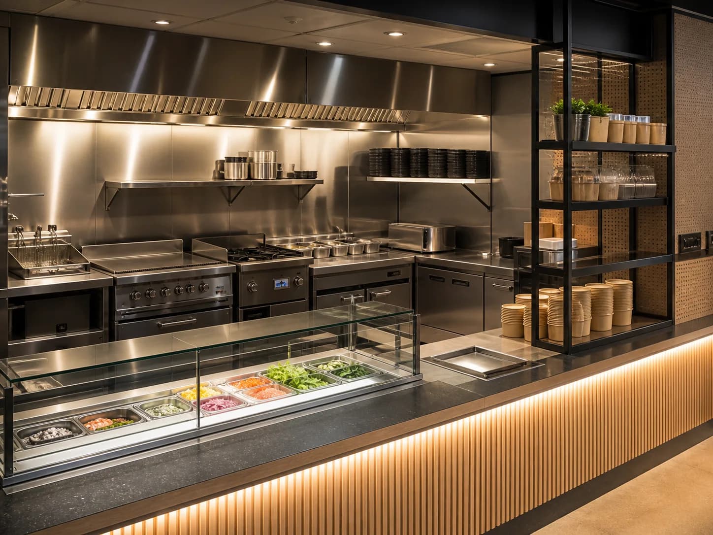 Chains & Food Retail commercial kitchen solution