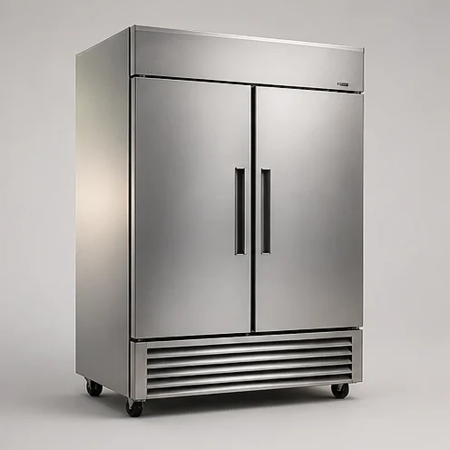 Two-Door Upright Refrigerator commercial kitchen equipment