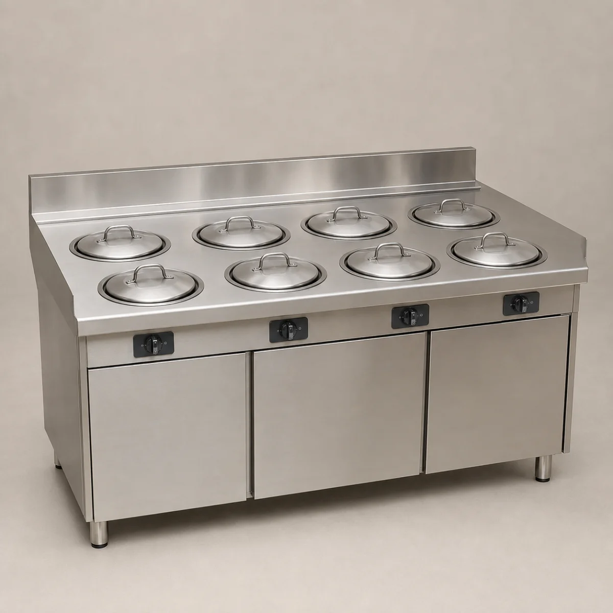 Clay-Pot Rice Cooking Station commercial kitchen equipment