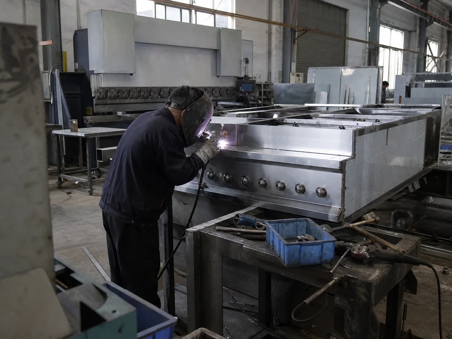 JINBAJIA commercial kitchen equipment engineering workshop